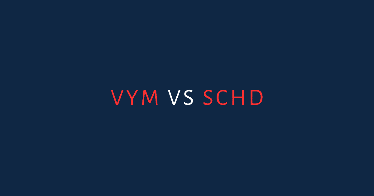 VYM vs SCHD comparison showing side-by-side performance, dividend yield, sector allocation, and risk metrics for both dividend ETFs