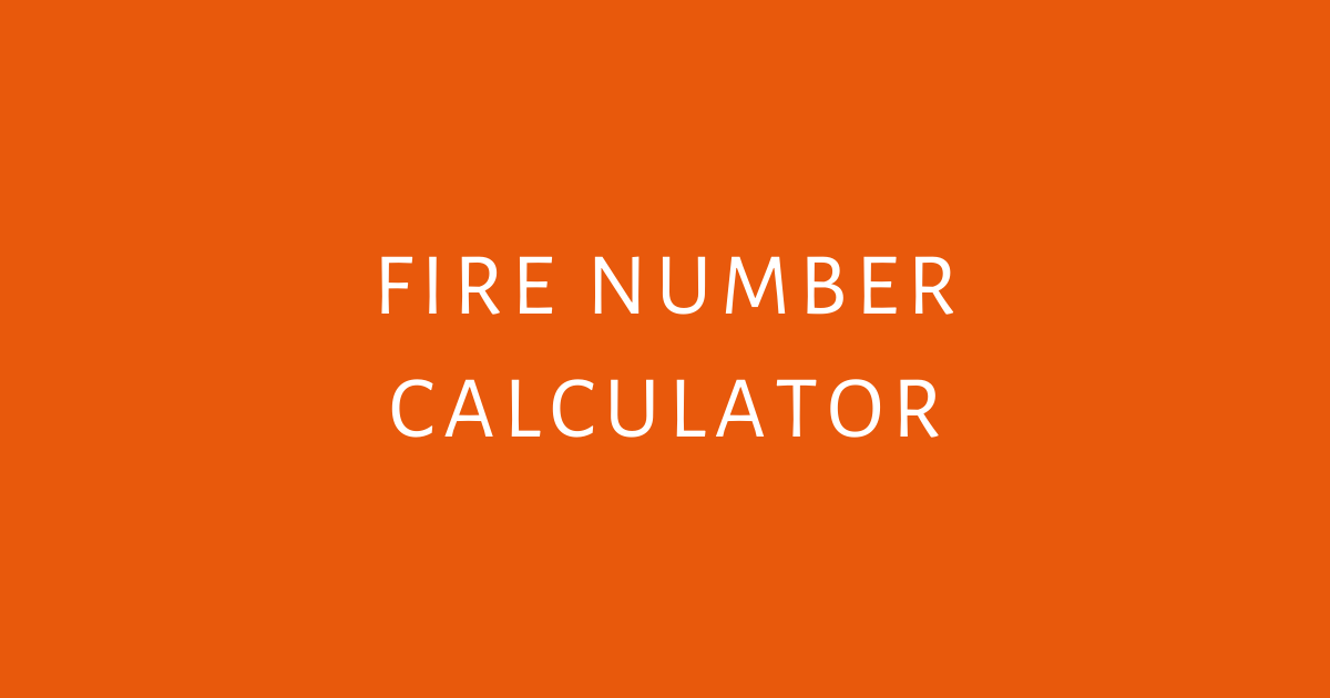fire number calculator showing financial independence target with savings rate scenarios and 4% rule breakdown